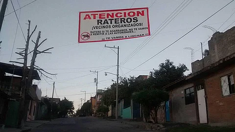 Vecinos de Lomas del Durazno exigen seguridad debido a la alta delincuencia en la zona