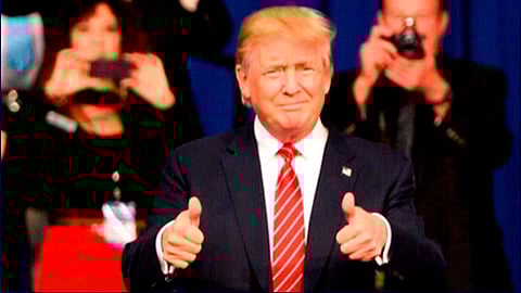 En 2016 Donald Trump fue nombrado "persona del año" (Foto: Archivo)