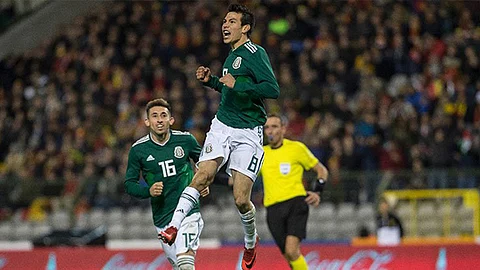 Lozano estuvo a punto de hacer un triplete hacía el final del encuentro
(Foto: @balon_mundial)