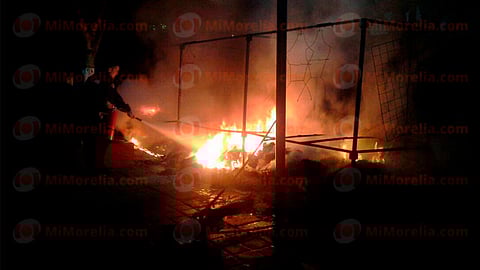 Se encontraban en la plaza principal (Foto: RED 113)