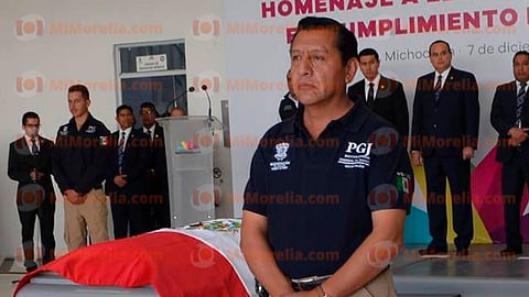 Rinden homenaje a ministeriales que perdieron la vida (Foto: Red 113)