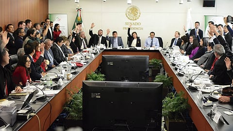 La decisión final la tomarán los 128 senadores (Foto: @CanalCongreso)
