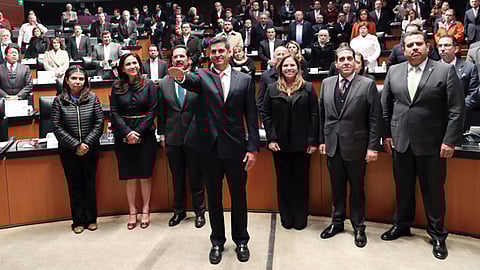 Los senadores avalaron por 102 votos a favor, siete en contra y cuatro nulos, el nombramiento del jalisciense (Foto: comunicacion.senado.gob.mx)