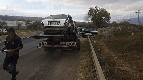 Fue trasladada a un hospital del IMSS (Foto: RED 113)
