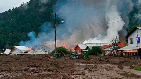 Avalancha en Chile deja tres personas muertas y 15 desaparecidas