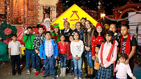 Realizan la primera Posada Navideña en Zamora