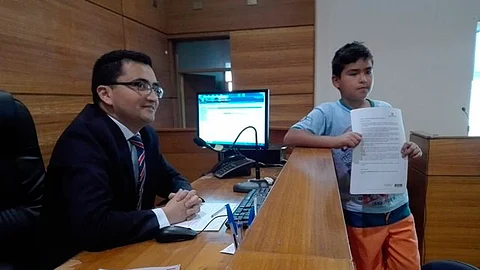 Su petición es tener como regalo de navidad la posibilidad de pasar tres días acampando con su padre (Foto: @PJudicialChile)