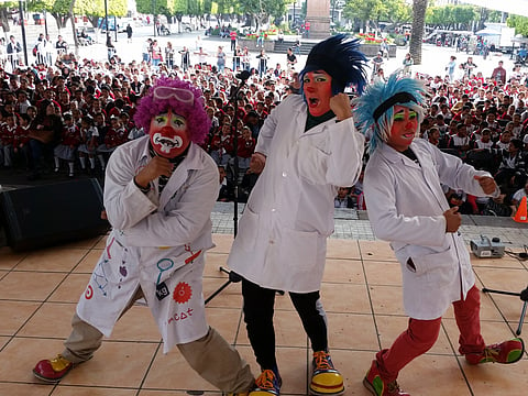 Más de siete mil 500 estudiantes disfrutaron y aprendieron con Teatro, Ciencia y Diversión