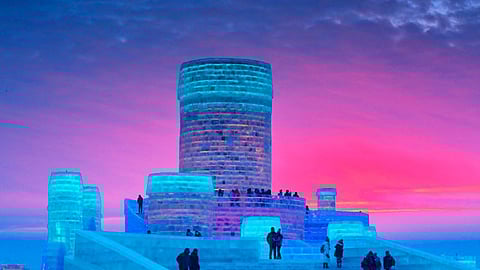 Este festival tiene un Record Guinness en 2007 por la escultura de nieve más grande del mundo (Foto: @ViajesNG)