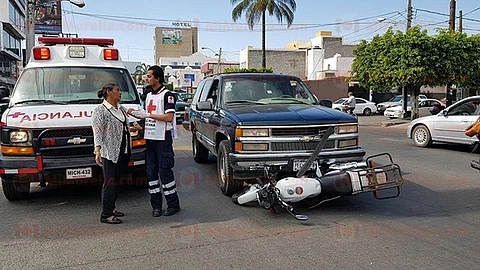 El sujeto lesionado fue trasladado a la sala de urgencias del Seguro Social (Foto: RED 113)