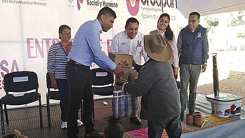 Se realizó la quinta entrega de apoyos del programa Sí Alimenta (Foto: Cortesía)