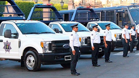 Hubo un alto índice de reprobación, mucho menor que el nacional,
 dijo el edil (Foto Facebook: Policía de Morelia)
