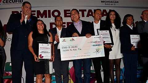 En total se repartieron poco más de 300 mil pesos a los ganadores (Foto: ACG)