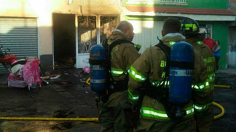 Los bomberos lograron controlar el fuego (Foto: Red 113)