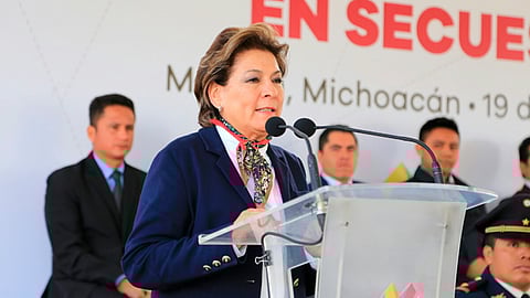Miranda de Wallace aseguró que la administración estatal ha decrecido la incidencia delictiva (Foto: ACG)
