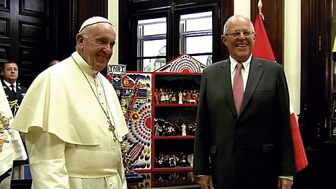 El Papa Francisco siempre ha condenado la corrupción durante sus viajes previos (Foto: @ElPapaEnPeru)