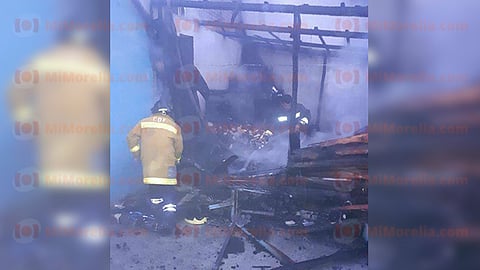 Se desconocen las causas que provocaron el incendio (Foto: RED 113)