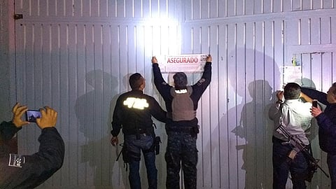 Recuperan vehículos y gasolina robada en un domicilio de Morelia