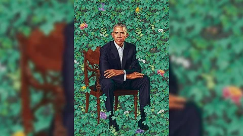 Obama cumplió con la tradición de dar a conocer su retrato (Foto: @_kkelly)