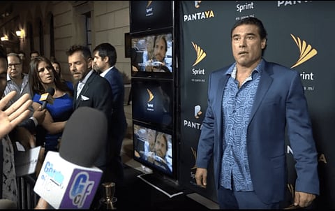 El año pasado, Yáñez y Fuentes protagonizaron un incidente en plena alfombra roja de un evento en Hollywood (Foto: Especial)