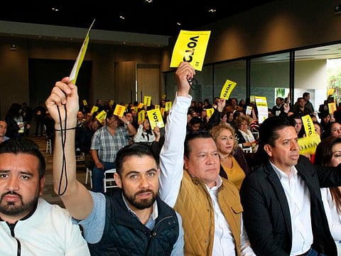 PRD elige este sábado a sus candidatos plurinominales