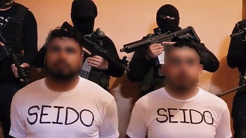 Fueron privados de la libertad en los límites de Jalisco y Nayarit (Foto: Captura de video)