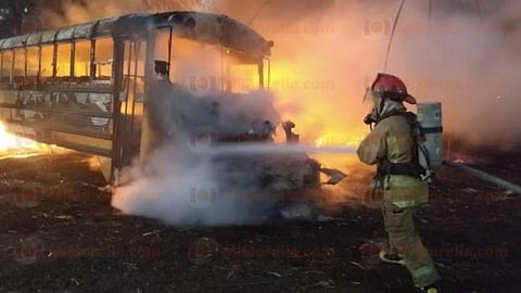 Velador fallece en incendio de predio