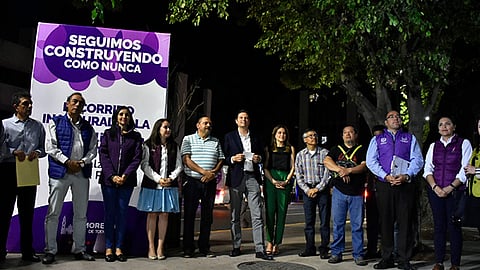 Inaugura Alfonso Martínez obras en avenida Ventura Puente