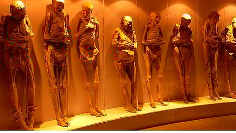 Ponen en cuarentena a momia de Guanajuato