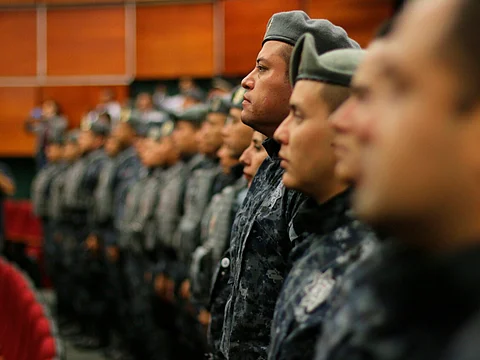 Gendarmería se despide de Michoacán