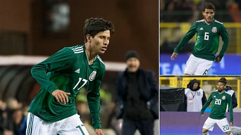 Tres bajas para los enfrentamientos de la selección mexicana ante Islandia y Croacia