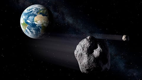 Se prevé que dicho asteroide esté lo más cerca posible a nuestro planeta hasta el año 2135 (Foto: @alex_riveiro)