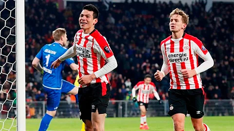 Hirving Lozano vuelve a jugar en Holanda y lo hace con gol