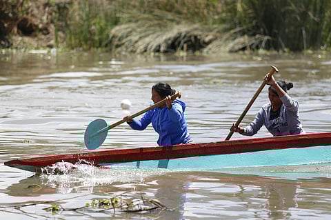 En la isla de Urandén de Morelos, municipio de Pátzcuaro, el canotaje se practica desde la cuna, y antes de caminar, aprendes a andar en canoas. (Foto: ACG)