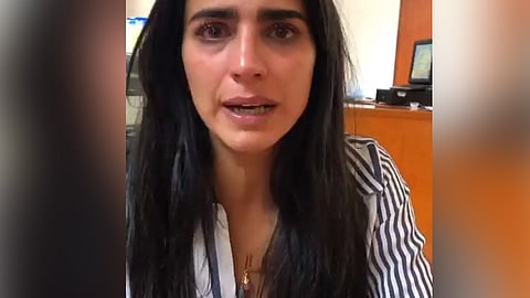 Cuando lleguen GUILLERMO ALEJANDRO DE REGIL CAMET, escribió a través de su cuenta de Twitter la actriz (Foto: Captura)