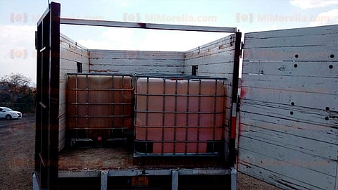 Aseguran siete unidades y 8 mil litros de hidrocarburo robado en Tarímbaro