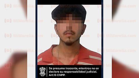 El imputado fue puesto a disposición de órgano jurisdiccional correspondiente a efecto de que resuelva su situación jurídica (Foto: Cortesía)