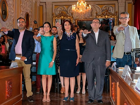 Toman protesta regidores suplentes del ayuntamiento de Morelia