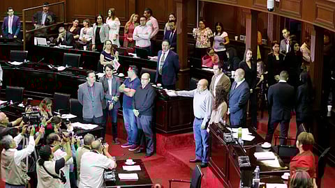 Este miércoles en sesión ordinaria se dieron los nombramientos (Foto: ACG)