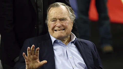 Bush fue ingresado el domingo pasado en Houston Methodist Hospital (Foto: Taringa)