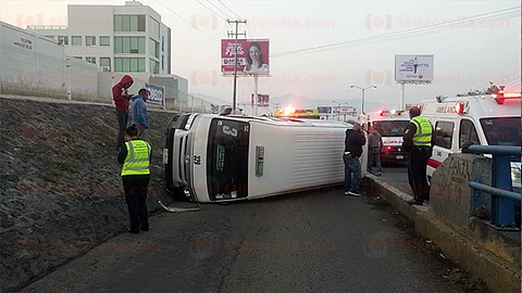 El incidente sucedió aproximadamente a las 07:45 horas de este viernes, cerca de la salida a Quiroga, justo a la altura de la colonia Los Manantiales y en las inmediaciones del asentamiento urbano La Quemada (Foto: RED 113)