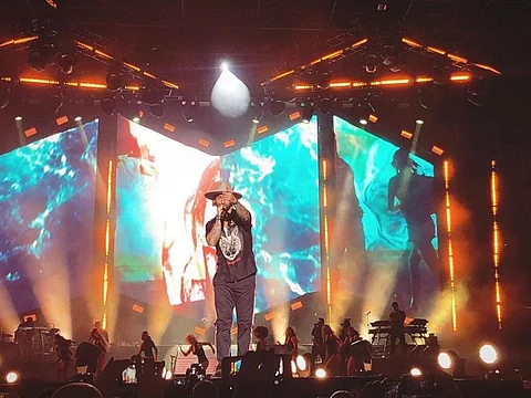 Maluma regresa a Morelia con rotundo éxito en la Expo Fiesta Michoacán