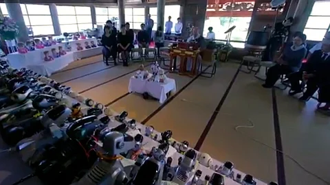 ¿Sabías que en Japón hacen funerales para perros robot?