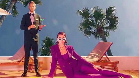 Dua Lipa y Calvin Harris estrenan clip noventero (Video)