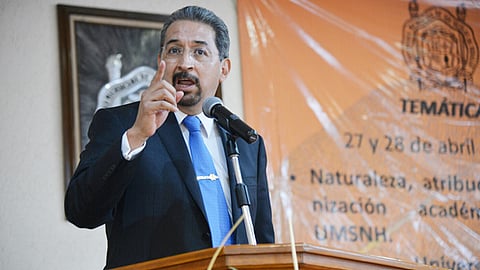 Medardo Serna dijo que el Consejo Mexicano de Estudios de Posgrados, en el que convergen todas las universidades públicas estatales, ya se manifestó al respecto debido a los adeudos del Conacyt en todo el país (Foto: Archivo)