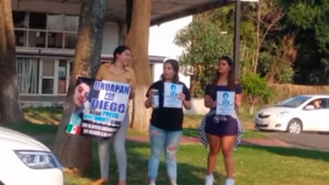 Diego Jonathan Fernández Quintero es acusado de agredir a un adulto mayor (Foto: captura)