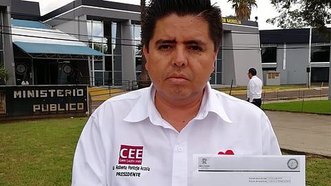 El líder partidista omitió señalar las razones por las cuales pidió al órgano jurisdiccional electoral una actuación autónoma (Foto: Cortesía)