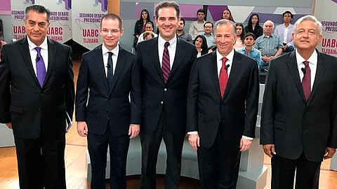 El tercer y último debate será el 12 de junio (Foto: @INEMexico)
