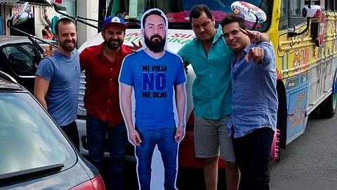 Javier ya hasta se ha ido de fiesta (Foto: FB/Ingue Su Matrushka)