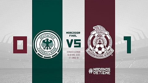 Los candidatos presidenciales politizaron el triunfo (Foto: @miseleccionmx)